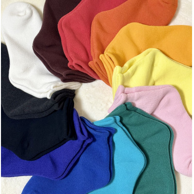 ふわもち鯛焼き靴下x2足組(ピンク、ホワイト)