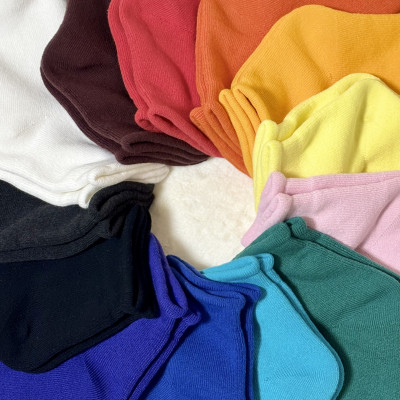 ふわもち鯛焼き靴下x2足組(レッド、ピンク)