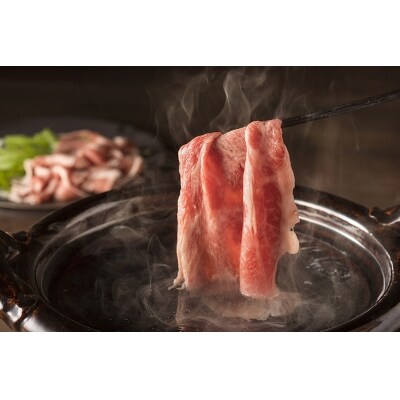 鹿児島県産黒毛和牛・黒豚しゃぶセット700g 【ゆずしゃぶタレ付】