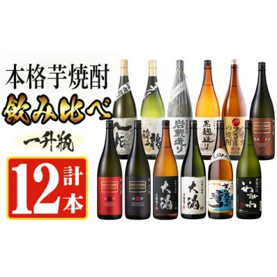 曽於市の焼酎デラックス12本セット[2]