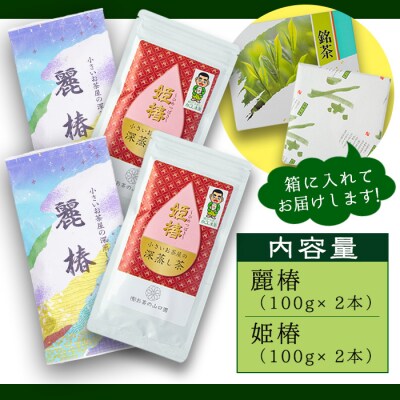 <お茶生産量日本一の鹿児島県産!>小さいお茶屋の深蒸し茶セット1