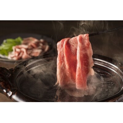 【毎月届くわくわく定期便】鹿児島県産黒毛和牛黒豚しゃぶセット合計5回[2]