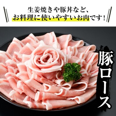 豚ロース生姜焼き用スライス　200g×7パック