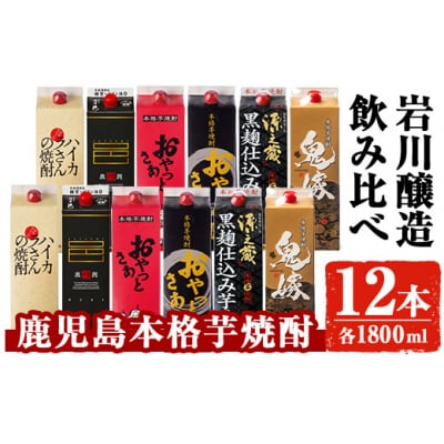 岩川醸造飲み比べ12本セット