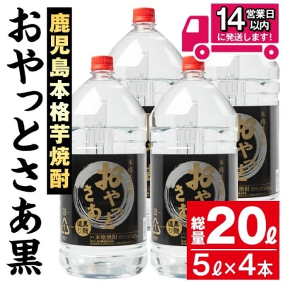 本格芋焼酎『おやっとさあ黒』20Lセット