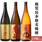 岩川醸造 麦焼酎 飲み比べ一升瓶×3 本