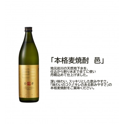 岩川醸造 麦焼酎 飲み比べ小瓶×3本