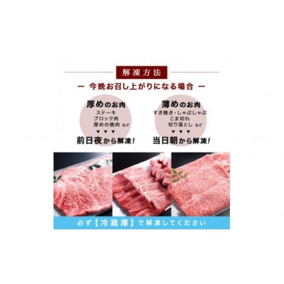 上質な赤身肉を食べ比べ!A5鹿児島県産黒毛和牛赤身ステーキ&赤身焼肉