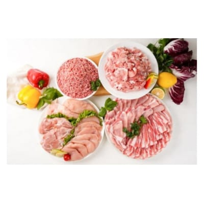 曽於ポーク・県産鶏・国産豚セット3.9kg