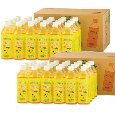 【3回定期】ゆずだもん。ウォーター ペットボトル 500ml×48本