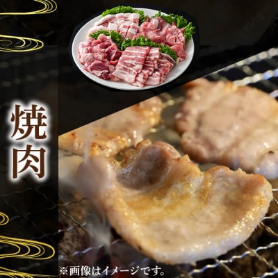 霜降りトロ豚焼肉セット(計2kg)