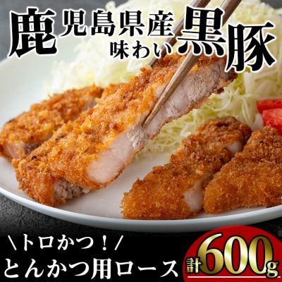 かごしま味わい黒豚　トロかつ(とんかつ用)600g
