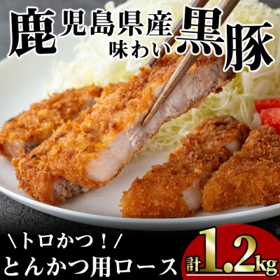 かごしま味わい黒豚　トロかつ(とんかつ用)1,200g