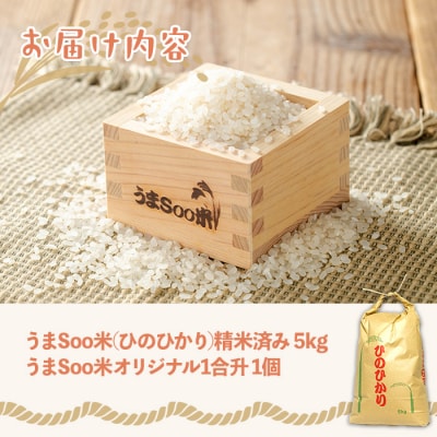 【2026年10月中旬頃から収穫次第順次発送予定】柏木さんこだわりのうまSoo米(5㎏)
