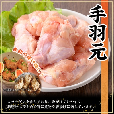 鹿児島県産若鶏手羽元　8kg