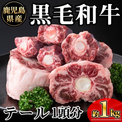 黒毛和牛テール1頭分(約1kg)