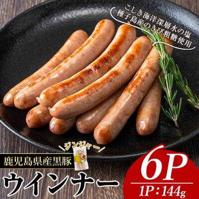 ナンチクの黒豚MEGUMIウインナー/ジンジャー(6P)