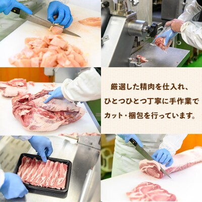 鹿児島県産豚切り落とし鹿児島県産鶏肉セット(合計3.15kg)