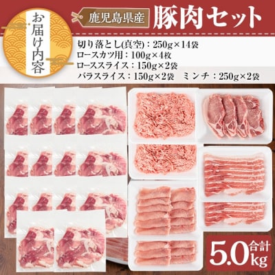 鹿児島県産豚肉5kgセット