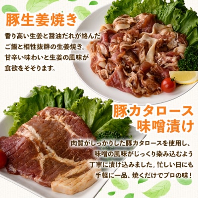 鹿児島県産豚バラエティーセット(合計2.32kg)