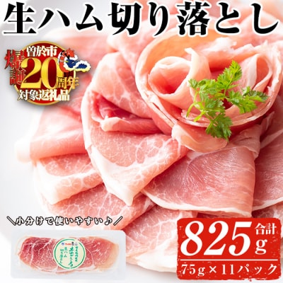 【2026年2月中に発送予定】生ハム切り落とし75g×11P