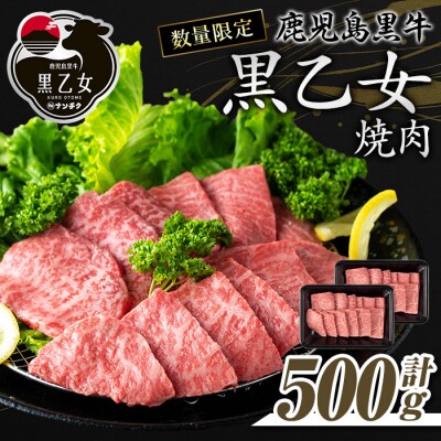 鹿児島黒牛 黒乙女 和牛モモ焼肉(500g)