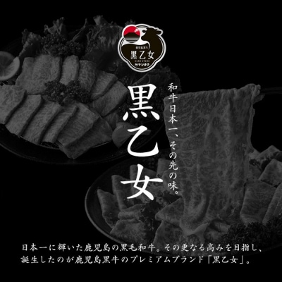 鹿児島黒牛 黒乙女 和牛モモ焼肉(500g)