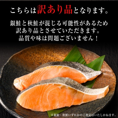 【訳あり】骨取り塩鮭切身(10枚/約600g)