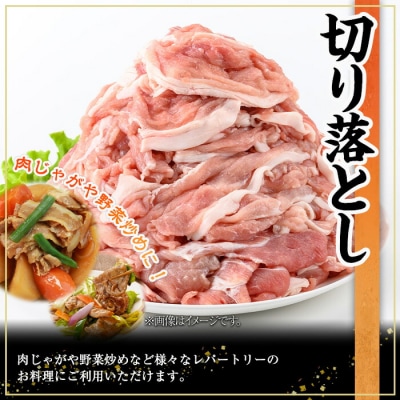 鹿児島県産豚肉切落し(250g×4P)