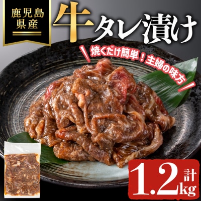 鹿児島県産牛タレ漬け(計1.2kg)