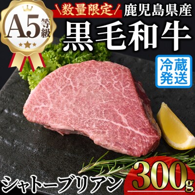 鹿児島県産A5黒毛和牛”極厚”シャトーブリアン300g