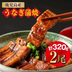 【鹿児島産】地下水で育てた うなぎ 蒲焼 160g×2尾 1688-1