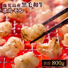 鹿児島産黒毛和牛ホルモン 合計800g(200g&times;4袋)2331