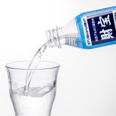 2024年3月発送開始『定期便』温泉水 財寶温泉 500ml×25本×2箱 861-1 全10回