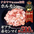 2541 【ナカヤマさんちのお肉】うしの中山 ホルモン(赤センマイ、ギアラ)約500g