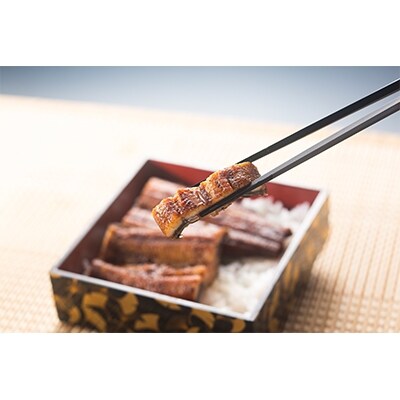 【2022年3月中旬発送】備長炭手焼き　九州産　うなぎ蒲焼き(有頭)　4尾セット(155g)　