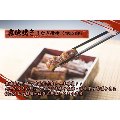【毎月定期便】大人気!鯉家の絶品蒲焼「真地焼きうなぎ(2尾)」【国産・手焼き備長炭】全6回