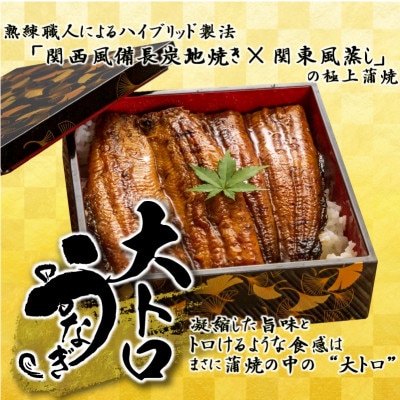 【毎月定期便】大人気!鯉家の極上蒲焼「大トロうなぎ蒲焼(4尾)」620g【国産】1720-2 全3回