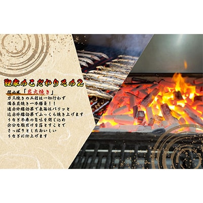 2022年9月発送開始『定期便』「大トロうなぎ(4尾)」【国産・手焼き備長炭】1720全3回