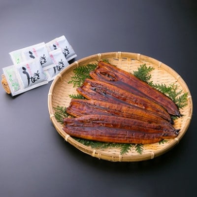 鹿児島県大隅産うなぎ蒲焼8尾(計1.2kg) 726-3