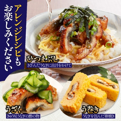 【訳あり】【数量限定】鹿児島県 大隅産 うなぎ 蒲焼き 3尾 セット 計300g