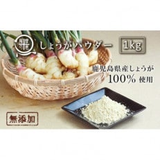 野菜100%パウダー しょうが(鹿児島産)1kg 1264