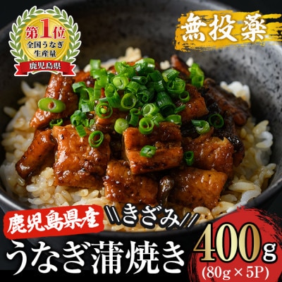 鹿児島県産　きざみ うなぎ蒲焼　5袋 2127