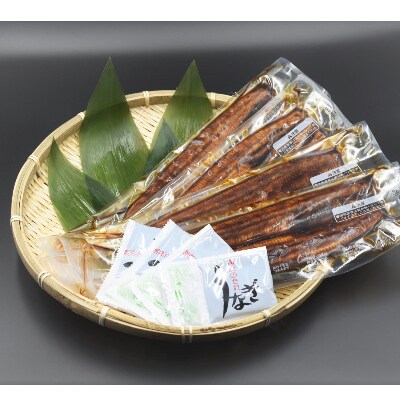 【2022年5月下旬発送】大隅特産うなぎ蒲焼4尾(680g)