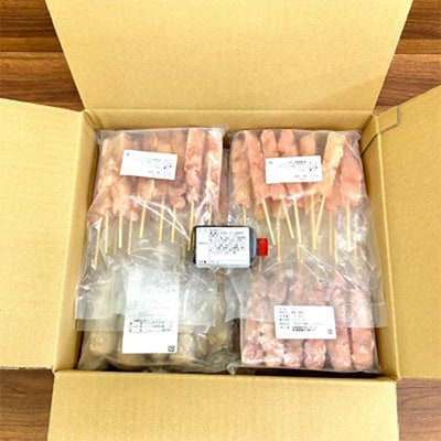【2ヵ月毎定期便】国産 鶏串64本セット 2413 全3回