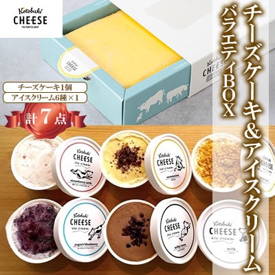 チーズ屋さんの チーズケーキ & アイスクリーム 6種バラエティBOX 2105