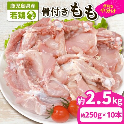 若鶏骨付きもも10本　KN105-008(2652)(鹿屋市)