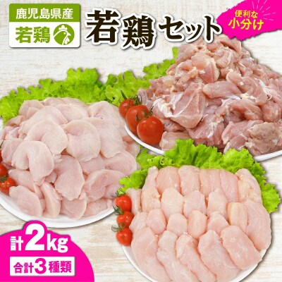 若鶏2kgセット　KN105-001-01(2647)(鹿屋市)