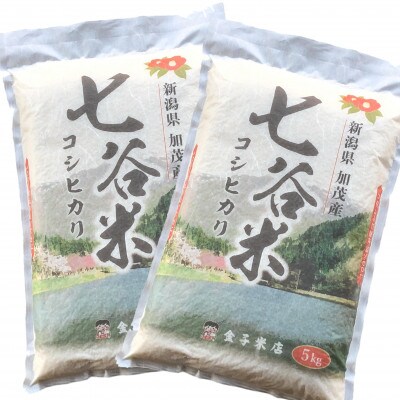2023年3月発送開始『定期便』七谷米(5kg×2)全3回