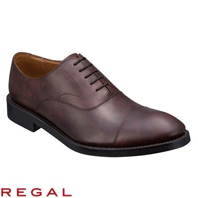 REGAL 01RR BGT ストレートチップ ダークブラウン 26.0センチ 加茂市生産